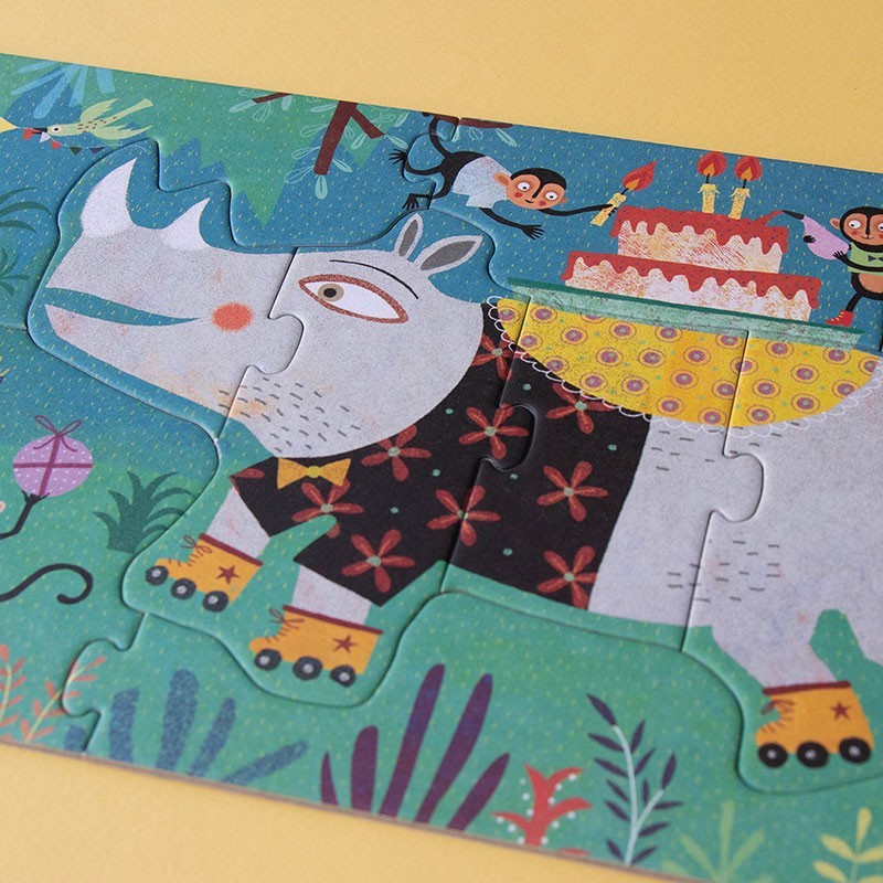 progresivo de animales salvajes